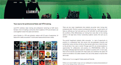 Desktop Screenshot of learnvfx.com